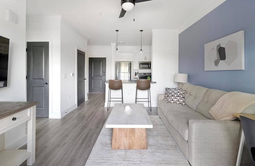 Pooler Apartment | Landing | Stylish 1BD, Gym, Yoga Studio