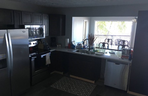 Silver Lake Cottage | Large Lake House 30 Feet From The Water With Private Dock Out The Door.