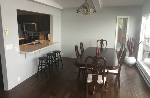 Silver Lake Cottage | Large Lake House 30 Feet From The Water With Private Dock Out The Door.