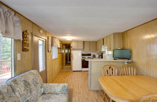Irons House | Little Manistee Riverfront Cabin w/Fire Pit!