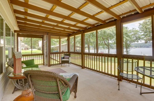 Cook Springs House | Logan Martin Lake Home w/Private Dock