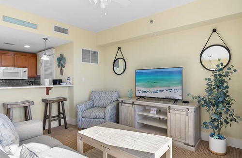 Baytowne Wharf Condo | Lovely Bay Views at Baytowne Wharf! Tropical Pool & Hot Tub, Beach Tram, Gym.