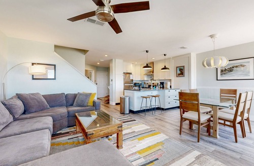 Amelia City House | Lovely oceanfront townhouse in Summer Beach Village w/Shared Pool, Central AC