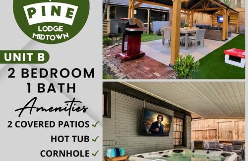 Piedmont Heights House | LUX Oasis 4 Bed2 Bath Hot Tub 3 Patio