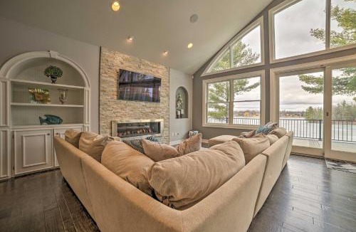 West Branch House | Luxe Waterfront Home w/Private Lake Access!