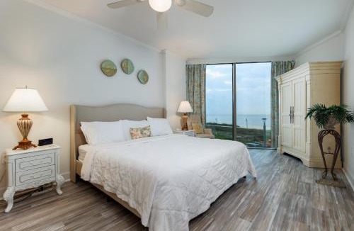 Biloxi Apartment | Luxury Romantic 2BR Beachfront Condo with Jet Tub, Ocean View Balcony on Boardwalk