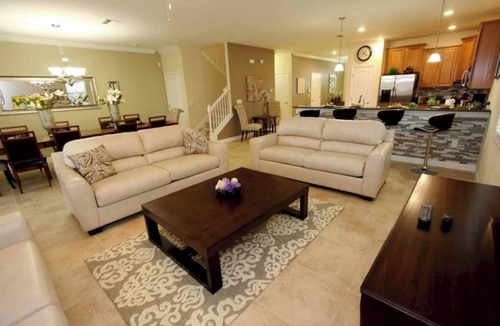 Davenport Villa | Massive 3,800+ sq ft 9B/5B luxury villa at Champions Gate. Private pool, game room, sleeps 29.