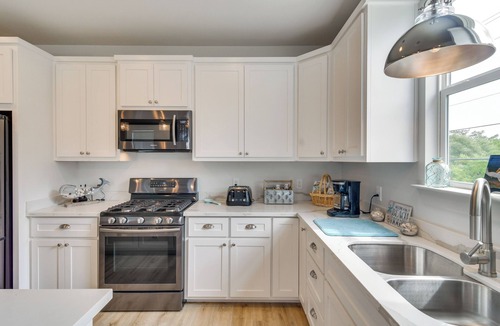 Waveland House | Modern Waveland Home w/Deck - Walk to the Beach!