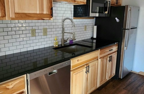 Mancelona Condo | Newly decorated 2 BR 2 bath Sleeps 6 outdoor pool, close to Torch Lake, wifi