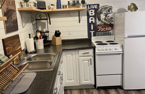 Newaygo Apartment | Newly renovated Studio Apartment with gorgeous Muskegon River views. Hardy Dam.