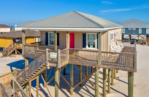 Dauphin Island House | Newly renovated Gulf-Front Home - Beach is your backyard!