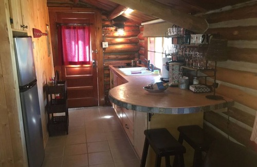 Ponshewaing Cabin | Northern Michigan Getaway - Cozy Log Cabin right on Crooked Lake Waterfront