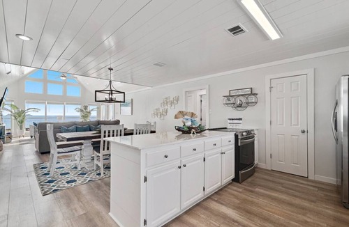 Morgantown House | Ocean Dreams Beachfront Home Stunning Views Like New Sleeps 10 4 BR 3 Full Baths