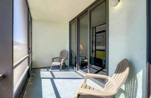 New Smyrna Beach Apartment | Ocean View with a beachfront pool at Ocean Trillium Condo ~ 102