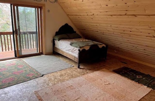 Manistee Cabin | Off Grid, Solar Powered Cabin on 33 Acres near Big and Little Manistee River!