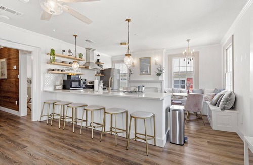 Biloxi Apartment | Old Spanish House Madeleine Suite C. Captivating Blend of History, Beach, Fire Pit, Downtown, Golf Cart