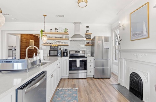 Biloxi Apartment | Old Spanish House Madeleine Suite C. Captivating Blend of History, Beach, Fire Pit, Downtown, Golf Cart
