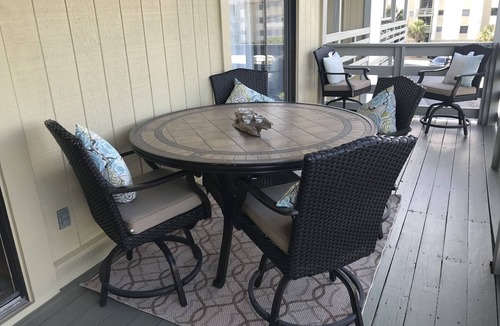 Tybee Island Condo | One of the best newly renovated units in the complex.Partial ocean and pool view