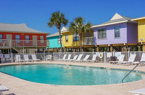 Gulf Shores Resort | Paradise Isle Resort with Private Deck/Ocean View 3rd floor sleep 6 2 rooms