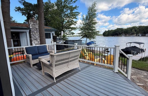 Lake Cottage | Peaceful 3-bedroom cottage on beautiful, all sports, Eight Point Lake