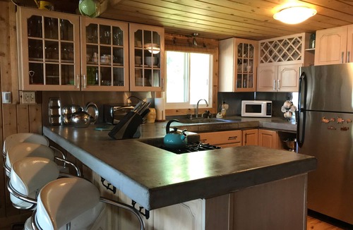 Levering Cabin | Peaceful, lakeside cabin near Mackinac - perfect place to rest and unwind.