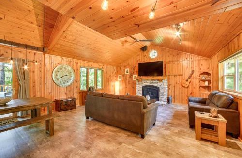 Pembine House | Pembine Cabin w/Expansive Yard, Fire Pit & Grill!