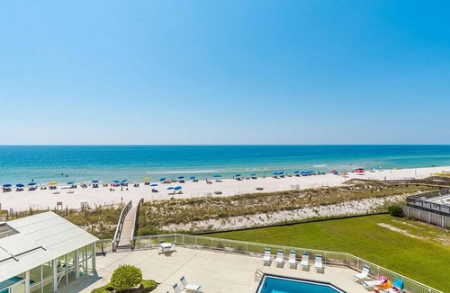 Ono Island Condo | Perdido Sun #410 | Gulf Front, Beach Views!