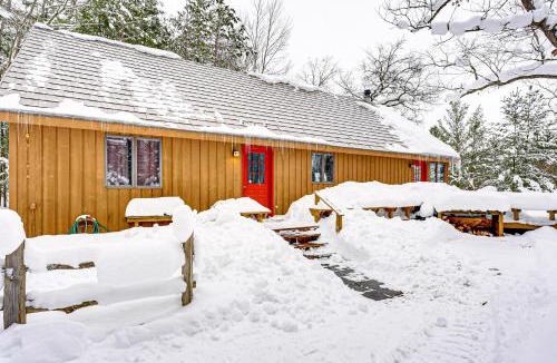 Branch House | Pere Marquette Riverfront Retreat, Fish On-Site!