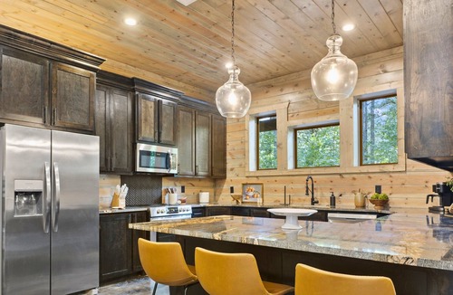 Pickens Cabin | Pet-Friendly Forest Retreat for Families & Friends