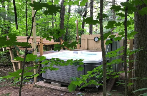 Grawn Cabin | Pine Log Cabin - Ellis Lake Resort - Interlochen/Traverse City