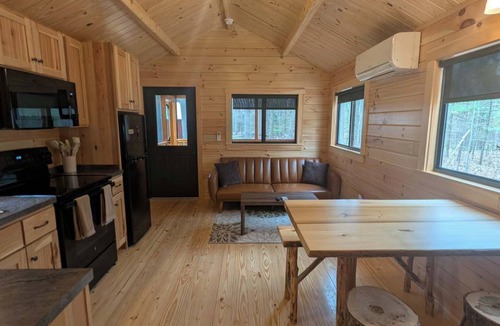 Silver Lake Cabin | Porch View Cabin - 3 Min to Silver Lake Sand Dunes