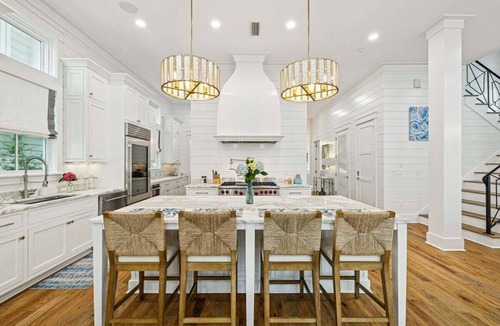 Watercolor House | President`s Row in WaterColor with Heated Pool, LSV, Bikes! STEPS to BEACH CLUB! RENOVATED 2025!