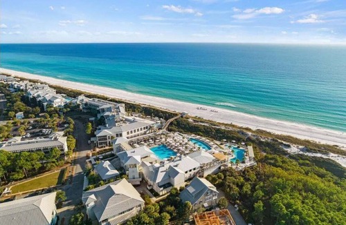 Beach District Condo | PRIME WaterColor Location! STEPS to WC BEACH CLUB! 2 Bikes Included! Pet Friendly!