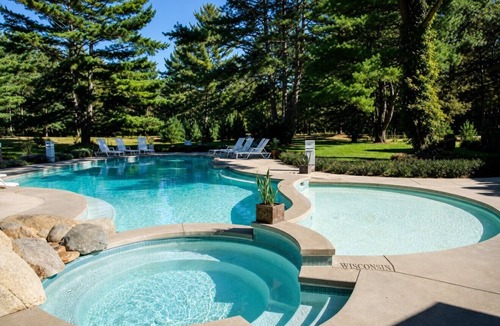 Norton Shores House | Private Beach Estate | Pool | Sleeps 22 Retreat