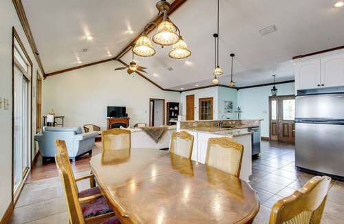 Ocean Springs House | Private Beach & Views! Stilted Ocean Springs Home