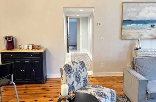 Carp Lake Cottage | Private beachfront cottage, WiFi and AC on Lake Paradise, minutes from Mackinaw