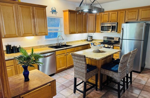 Pass Christian House | Private boat launch, dock, fully fenced yard for your dogs.