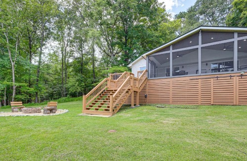 Eatonton House | Private Dock: Lake Oconee Waterfront Escape!