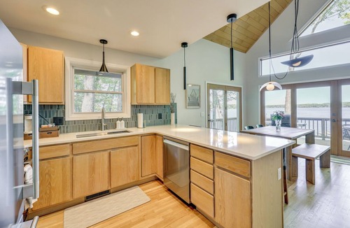 Interlochen House | Private Duck Lake Access: Up North Getaway