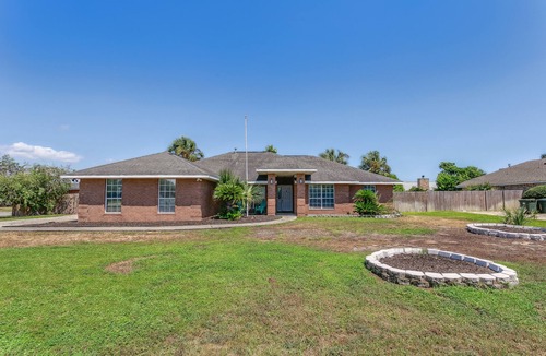 Chandelle First House | Private Getaway with Pool and Game Room in Pensacola 5 miles from beach.