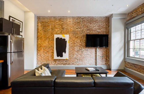 Central Business District Condo | Private Hot Tub, Patio, & Grill! Heated Pool in Courtyard, Family Friendly