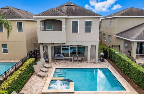 Celebration House | Private Pool and Hot Tub/Onsite Restaurant and Bar/Close to Disney/Themed Rooms