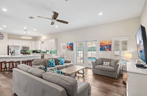 Tang-O-Mar House | Private Pool + Pickleball | Private Beach Access | LSV 💎 Sapphire by the Sea