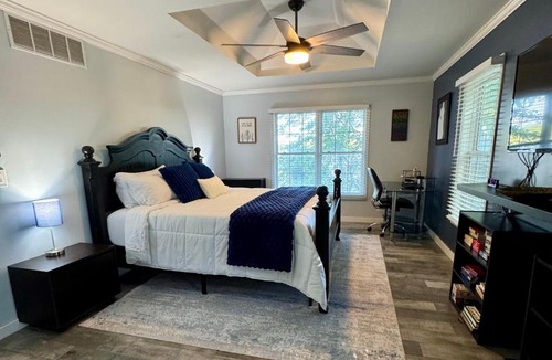 Lynn Center House | Private Riverfront Escape with Hot Tub, Fire Pit & Wildlife Views