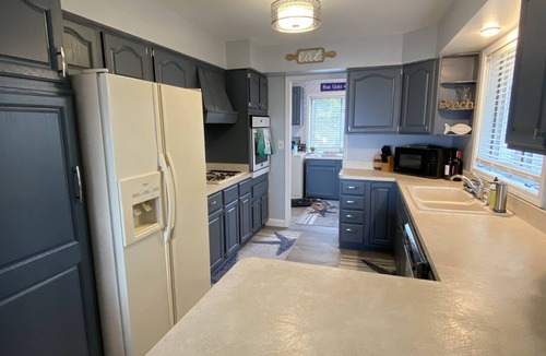 Oscoda Ski Chalet | Private Sandy Beach with Game Room