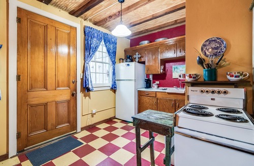 Scott Apartment | Quaint Historical Studio, Courtyard, W/D, King Bed; Minutes From Lafayette