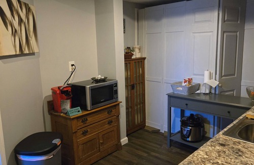 Charlotte Apartment | Quiet lower level apartment in farm-like setting.