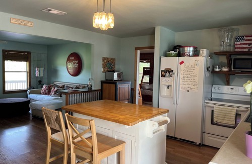 Pearlington House | Quiet Waterfront camp15 minutes from Bay St. Louis. EXCELLENT family Reunions!