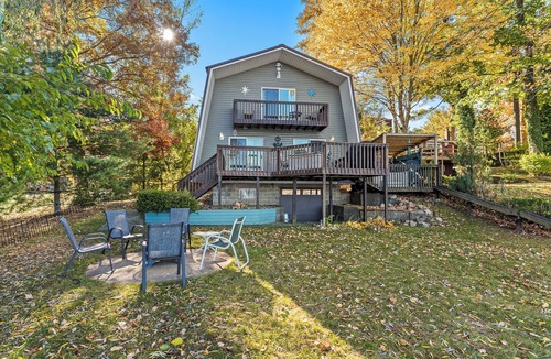 Twin Lake House | Relax at Crocker Lake | Hot Tub, Lake Access & Room to Unwind