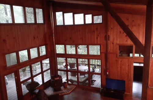 Wesson Cabin | Remote 5 Bedroom Cabin with Pool on 45 Acres
